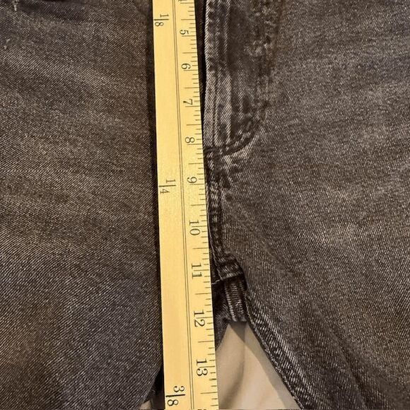 Citizens of Humanity Zurie Sculpted Straight Leg Jeans Stormy Black Wash Size 28 - Picture 11 of 14